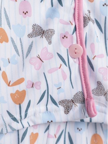 Pijama Curto Feminino MULTICOLORIDO