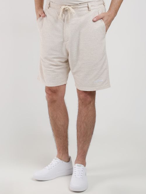 Bermuda Malha Eco Masculina NATURAL