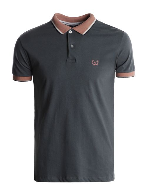 Polo Malha  Manga Curta Vilejack Masculina CHUMBO