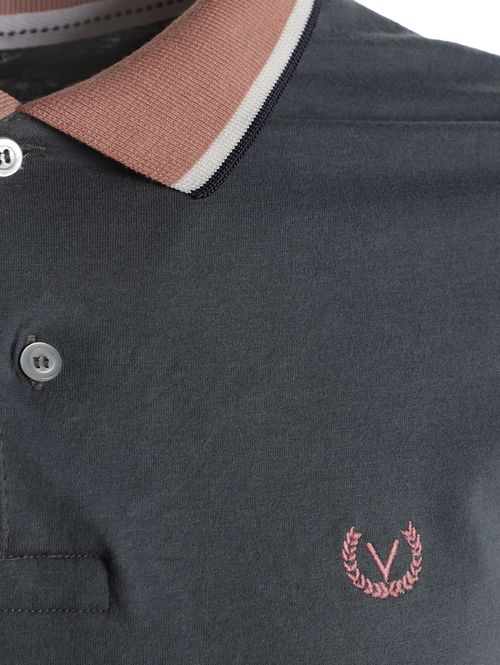 Polo Malha  Manga Curta Vilejack Masculina CHUMBO