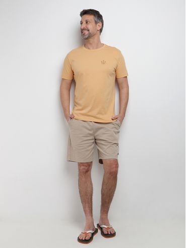 Camiseta Manga Curta Masculina OCRE
