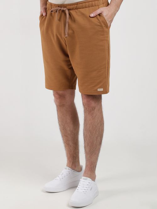 Bermuda Moletinho Masculina MARROM