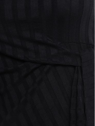 Blusa Canelada Sem Manga Feminina PRETO