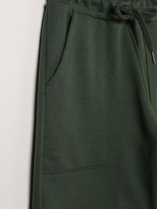 Bermuda Moletinho Infantil Para Menino - VERDE