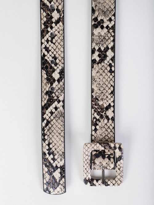 Cinto Snake Feminino BEGE