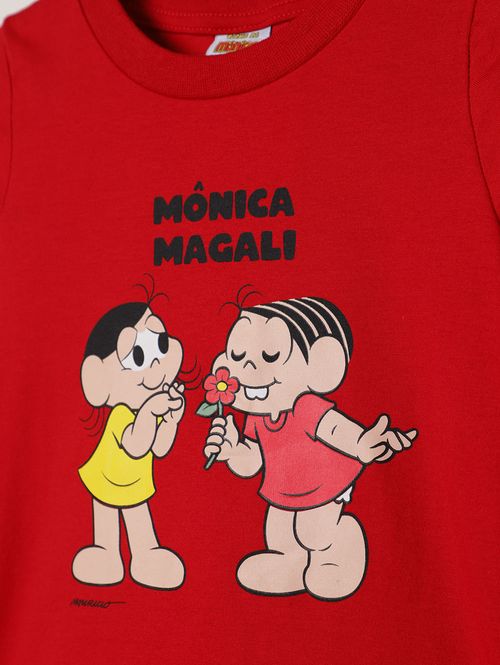 Blusa Manga Longa Infantil Para Menina - VERMELHO