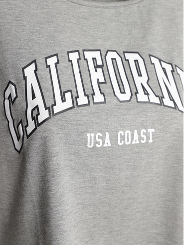 Blusa Manga Morcego Califórnia Autentique Feminina MESCLA