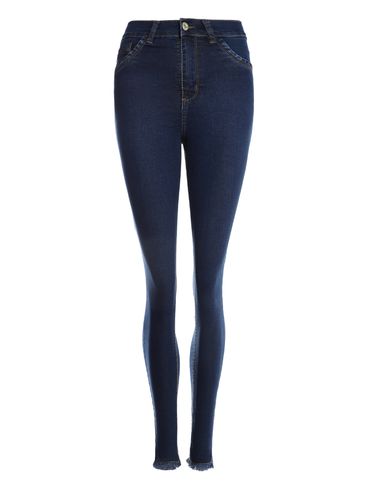 Calça Jeans Cigarrete Feminina AZUL