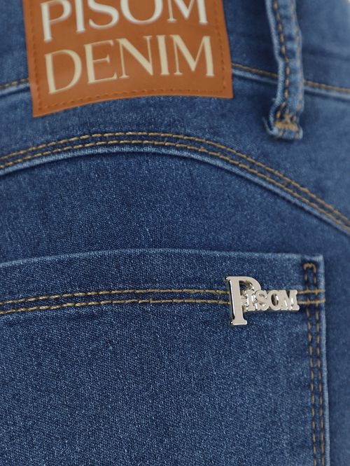 Calça Jeans Cigarrete Feminina AZUL