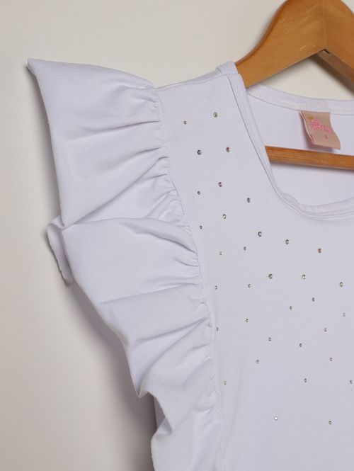 Conjunto Curto Infantil Para Menina  - ROSA