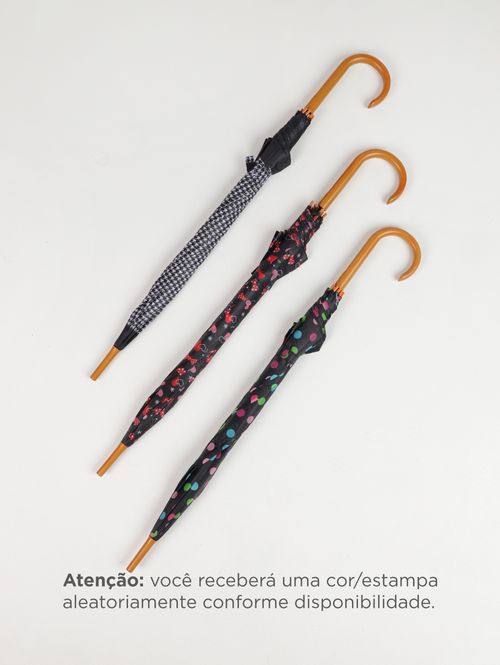 Guarde- Chuva Longo 8 Varetas SORTIDO