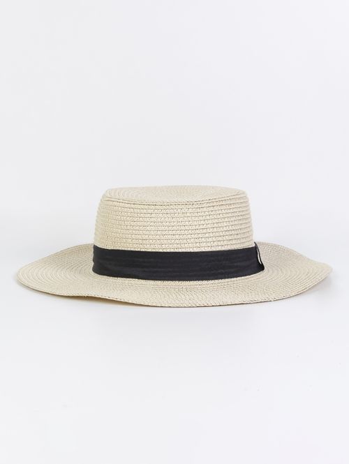 Chapéu de Praia Aba Média BEGE