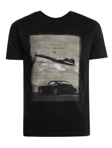 Camiseta Manga Curta Masculina PRETO