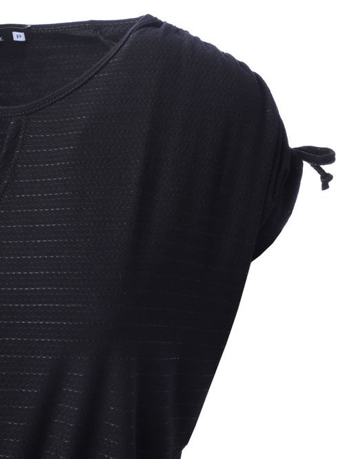 Blusa Manga Curta Autentique Feminina Preto