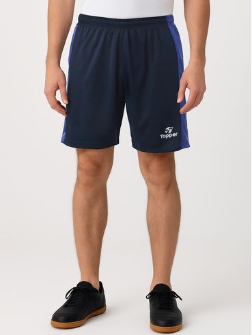 Calção de Futebol Topper Masculino Azul Marinho/Azul