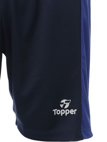 Calção de Futebol Topper Masculino Azul Marinho/Azul