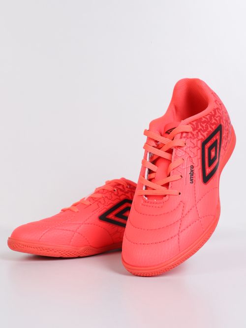 Chuteira Futsal Class Umbro Juvenil Para Menino- LARANJA/PRETO