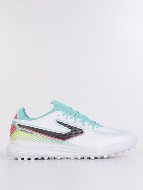 Chuteira Agility Topper Masculina BRANCO/VERDE