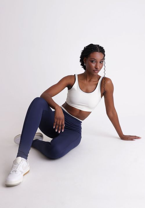 Blusa top reversível moove