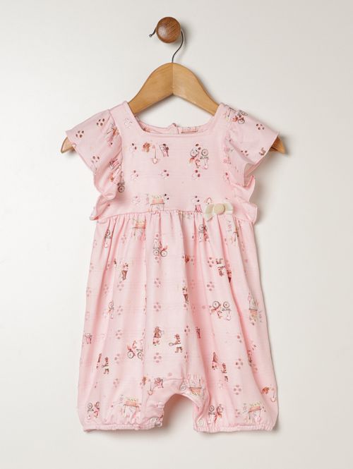 Macacão Infantil Para Bebê - ROSA