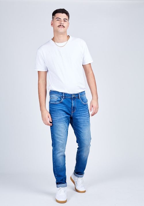 Calça jeans slim