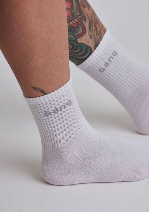 Kit meias básicas cano alto