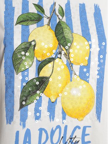 Blusa Siciliano Bordado Autentique Feminina OFF WHITE