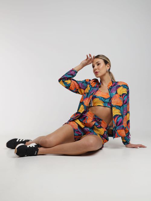 Casaco Corta Vento Vels Feminino LARANJA