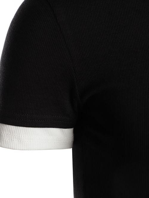 Blusa Manga Curta Eagle Rock Feminina PRETO