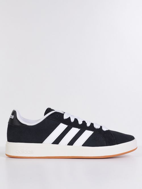 Tênis Casual Grand Court Base 00S Adidas Masculino PRETO/BRANCO