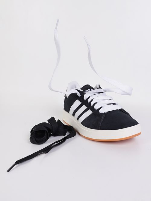 Tênis Casual Grand Court Base 00S Adidas Masculino PRETO/BRANCO