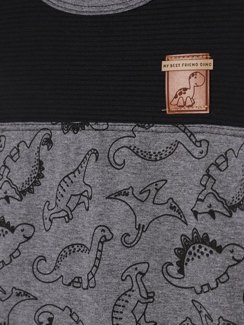 Macacão Estampado Infantil Para Bebê - MESCLA