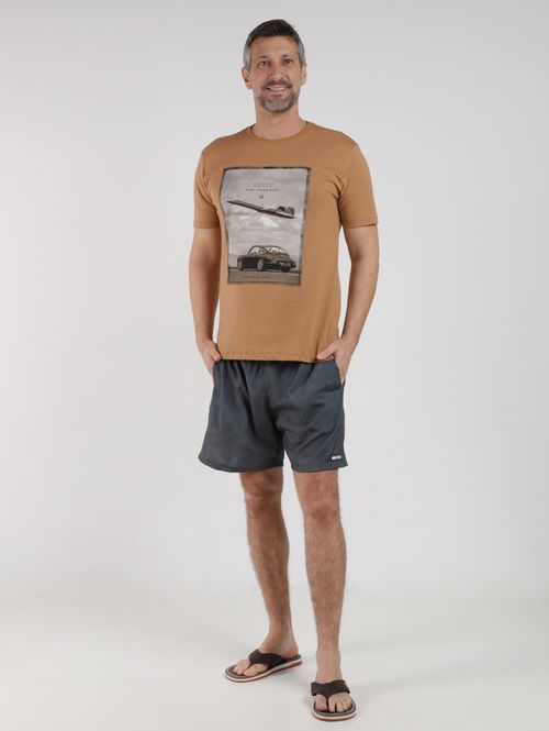 Calção Sublimado Masculino GRAFITE