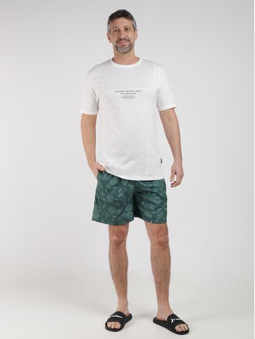 Camiseta Manga Curta Masculina OFF WHITE