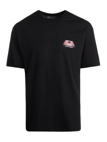 Camiseta Oversized Manga Curta Masculina PRETO