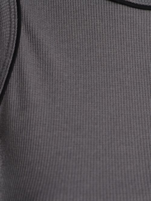 Blusa Regata Canelada Frizada Cativa Feminina CHUMBO