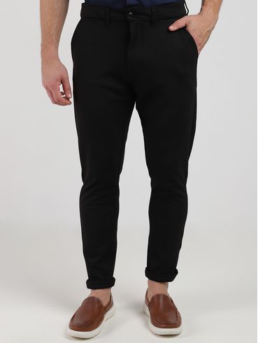 Calça Social Ponto Roma Masculina PRETO