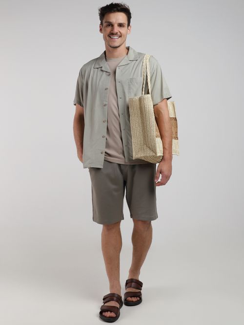 Camisa Gola Cubana Masculina CHUMBO