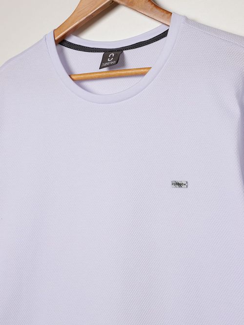 Camiseta Manga Curta Plus Size Masculina BRANCO