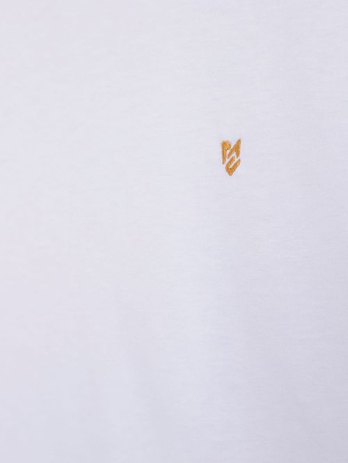 Camiseta Básica Manga Curta Plus Size Masculina BRANCO