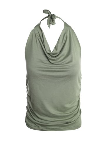 Blusa Frente Única Franzida Autentique Feminina VERDE