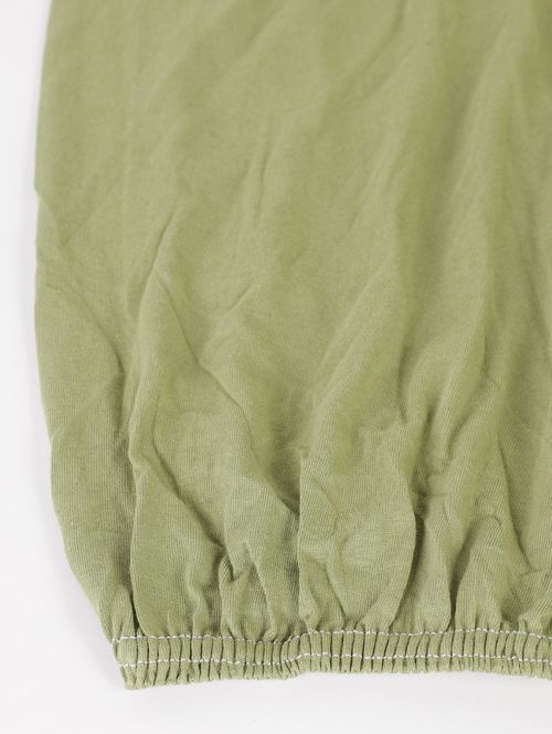 Lençol Avulso Queen Malha Portallar VERDE