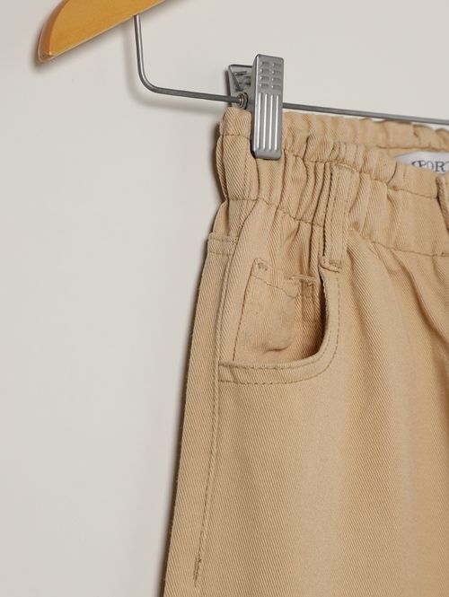 Calça Sarja Juvenil Para Menina - BEGE