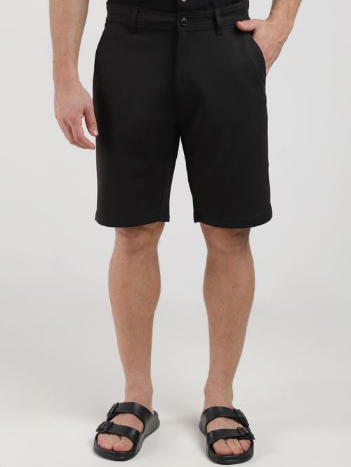 Bermuda Jersey Masculina PRETO