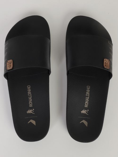 Slide Rider Masculino PRETO/DOURADO