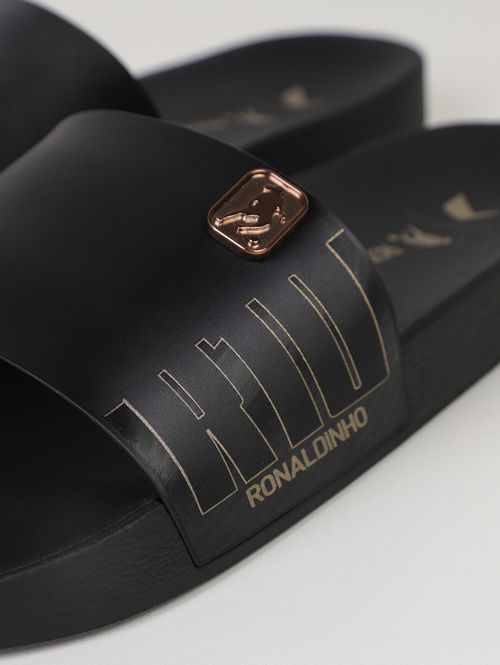 Slide Rider Masculino PRETO/DOURADO