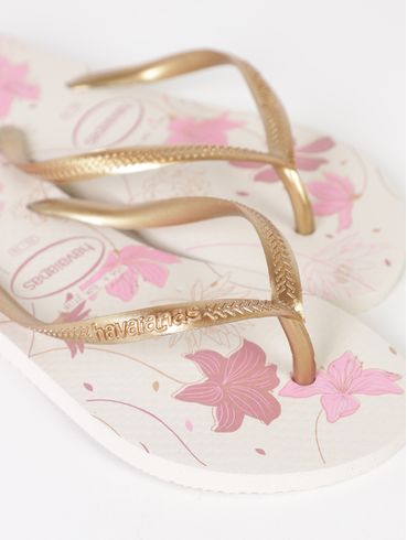 Chinelo Slim Organic Havainas Feminino BEGE