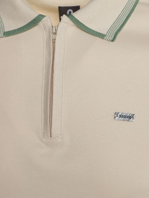 Polo Malha Suede Masculina AREIA