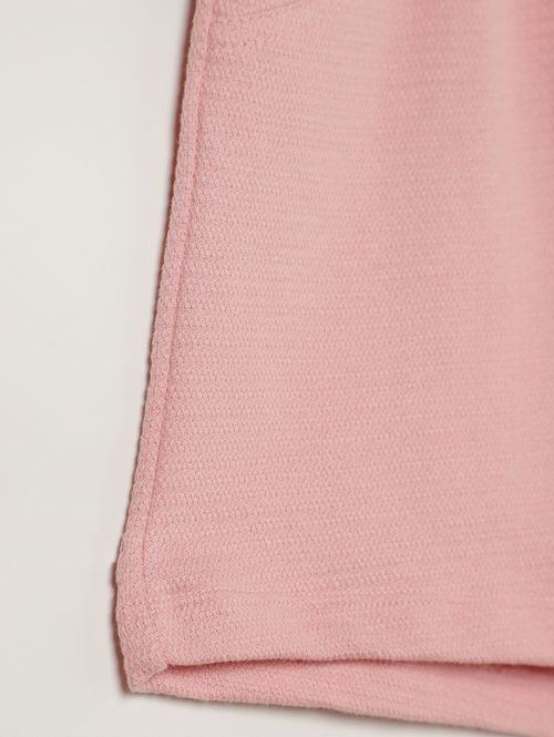 Short Moletinho Juvenil Para Menina - ROSE