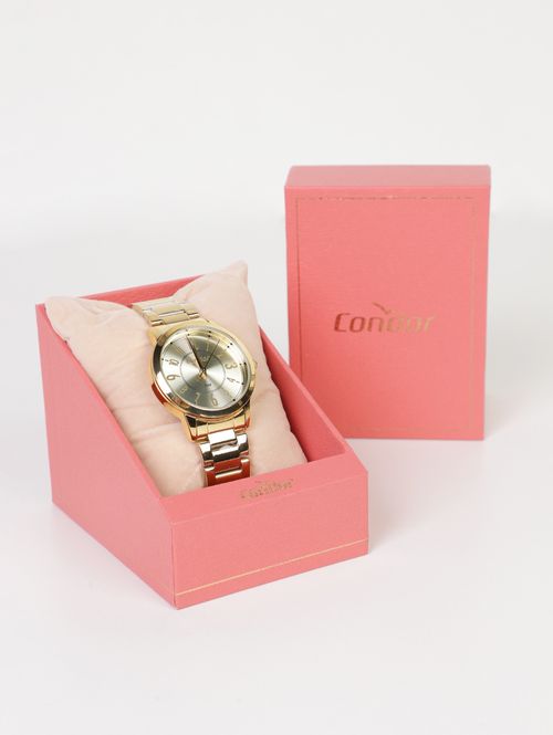 Relógio Condor Feminino DOURADO